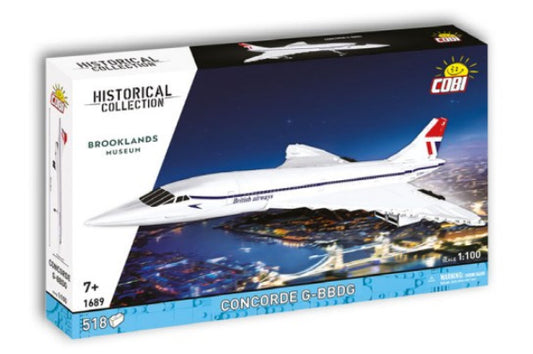 COBI 1689 - CONCORDE BROOKLANDS MUSEUM (PRE-COMMANDE)