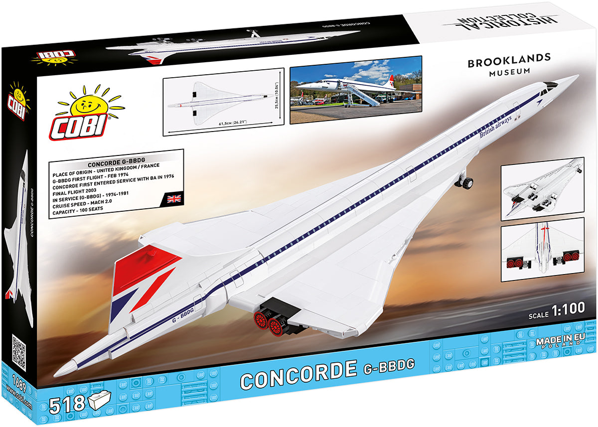 COBI 1689 - CONCORDE G-BBDG