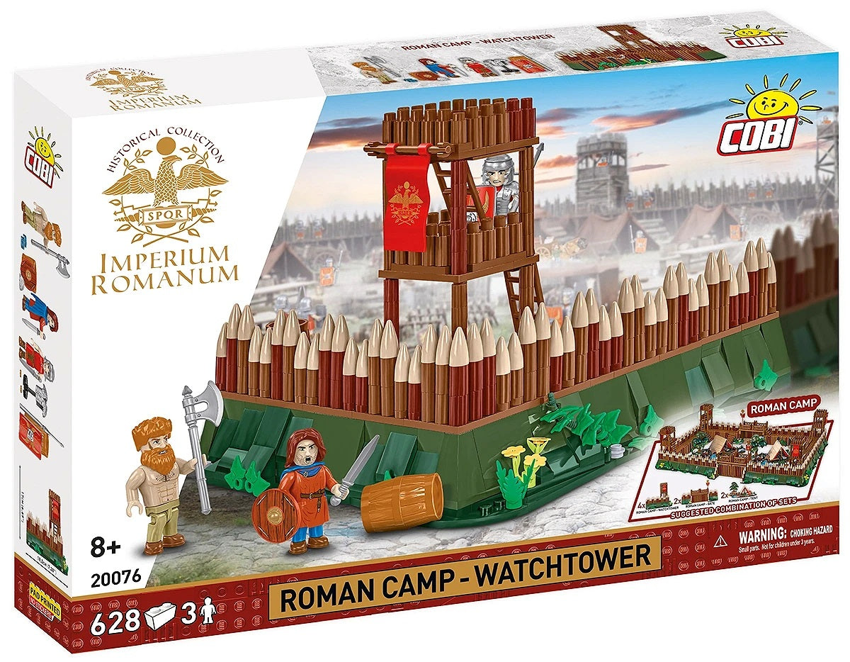 COBI 20076 - ROMAN CAMP-WATCHTOWER (PRE-COMMANDE)