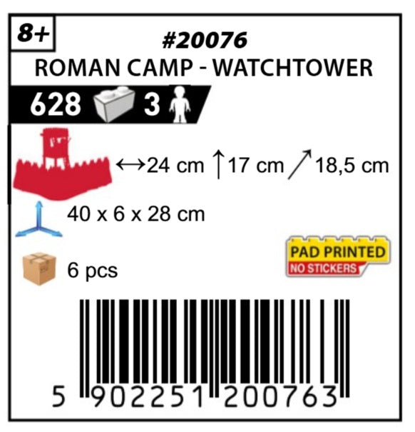 COBI 20076 - ROMAN CAMP - WATCHTOWER