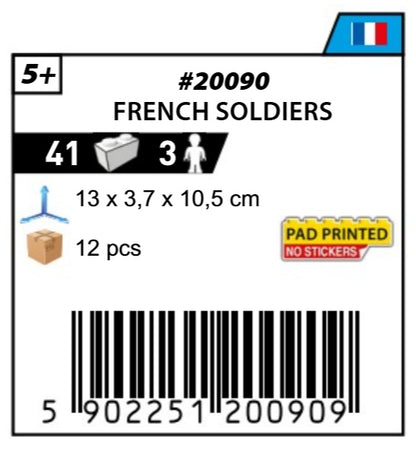 COBI 20090 - FRENCH SOLDIERS
