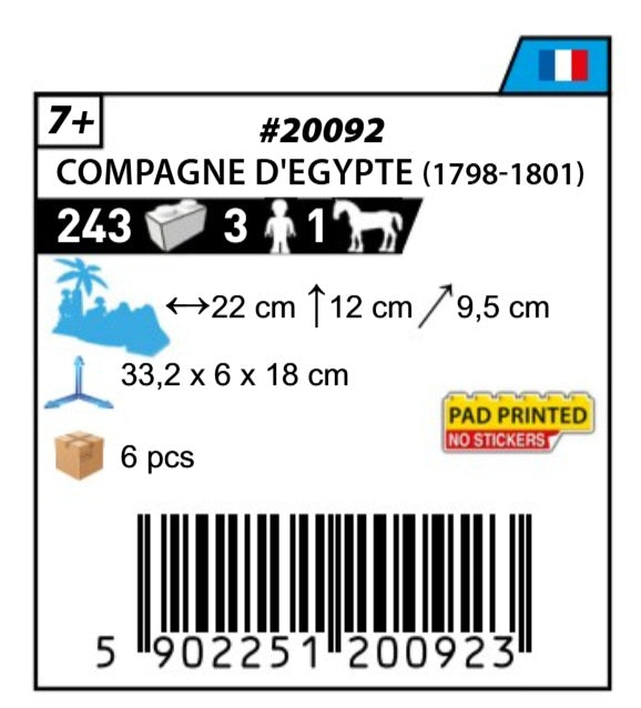 COBI 20092 - CAMPAGNE D'EGYPTE