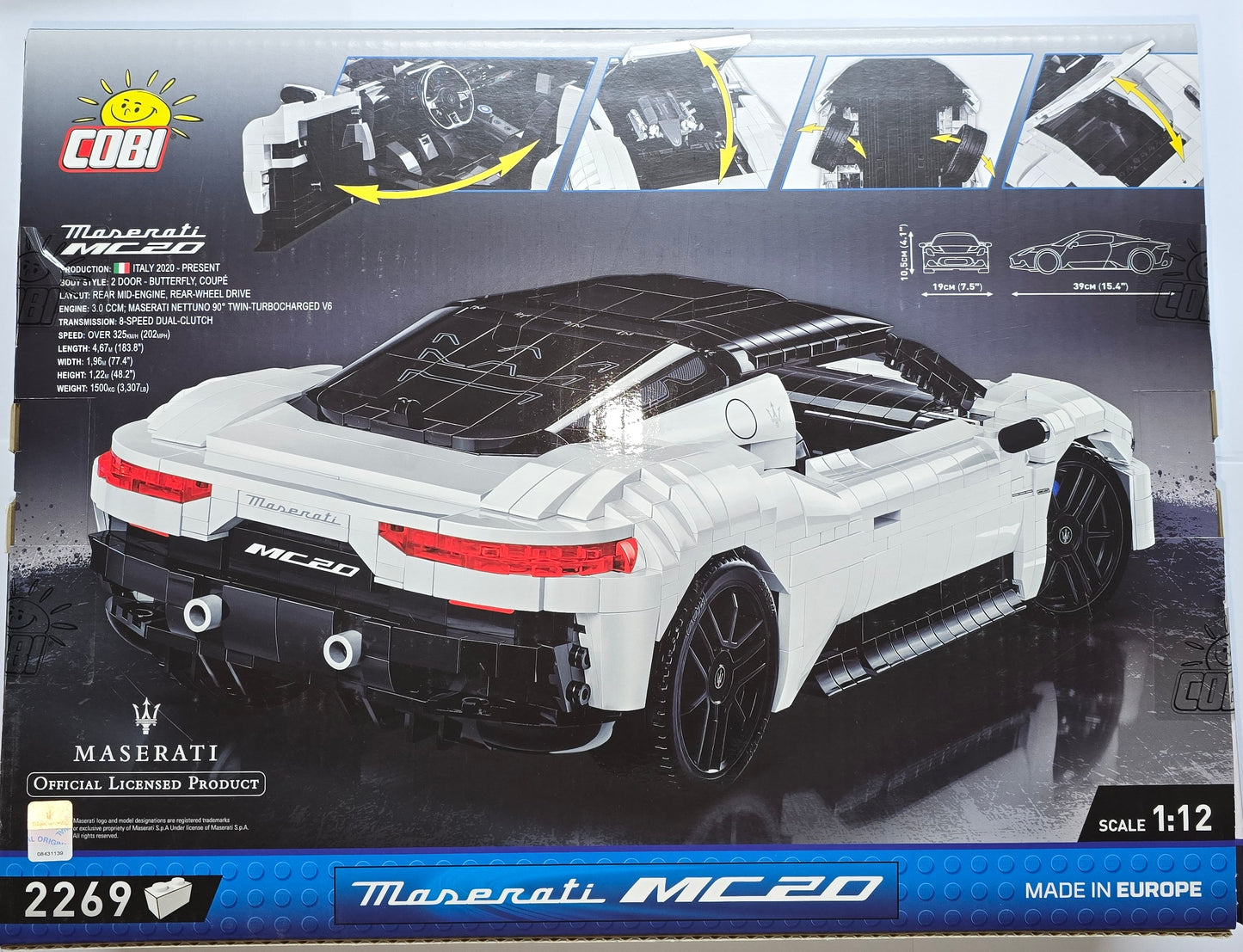 COBI 24335 - MASERATI MC20 (Beschädigtes Getriebe)