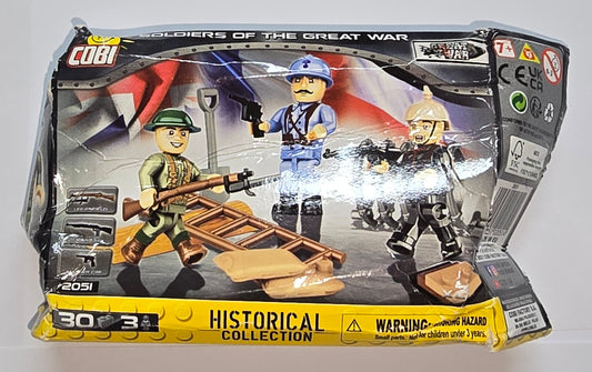 COBI 2051 - SOLDIERS OF THE GREAT WAR (Boite Endommagée)