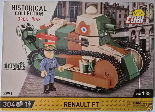 COBI 2991 - RENAULT FT Boite Endommagée