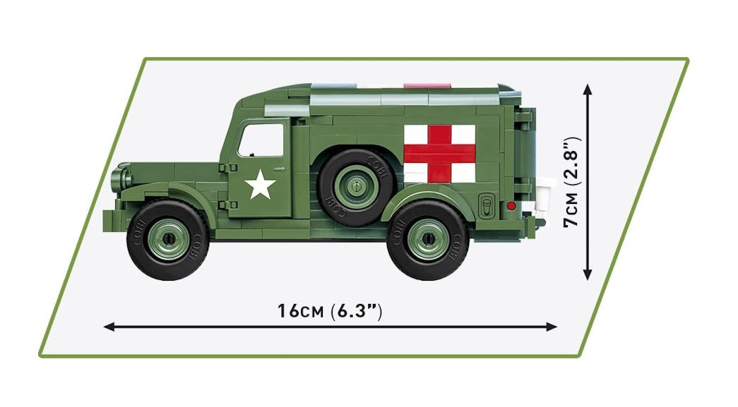 COBI 2257 - DODGE WC 54 AMBULANCE