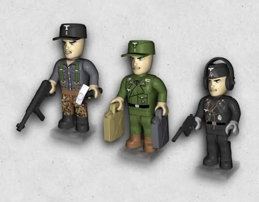 COBI 2066 - GERMAN TANK CREW (PRE-COMMANDE)