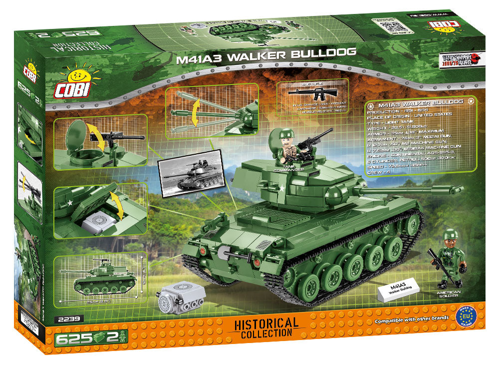 COBI 2239 - M41A3 WALKER BULLDOG