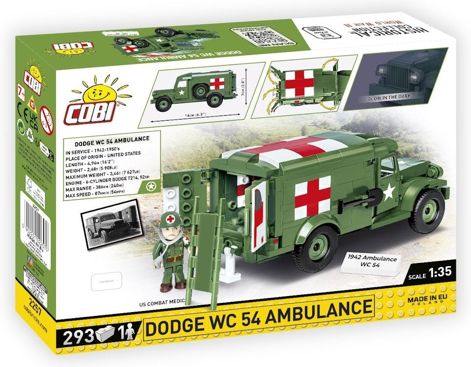 COBI 2257 - DODGE WC 54 AMBULANCE