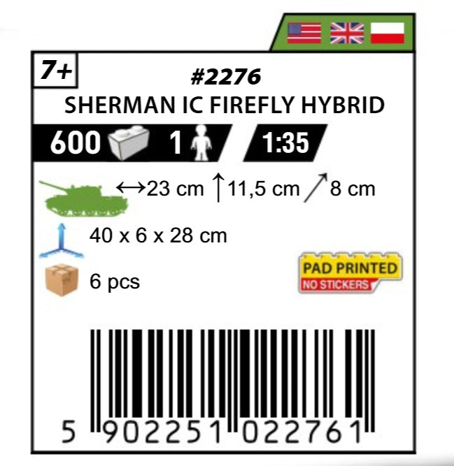COBI 2276 - SHERMAN IC FIREFLY HYBRID