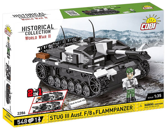 COBI 2286 - STUG III AUSF. F/8 &amp; FLAMMPANZER