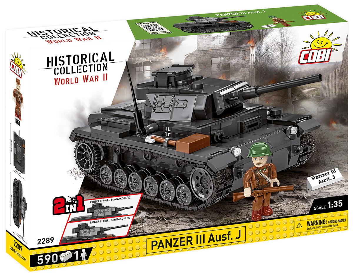 COBI 2289 – PANZER III AUSF. ICH