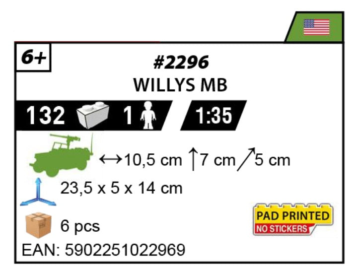 COBI 2296 - WILLYS MB