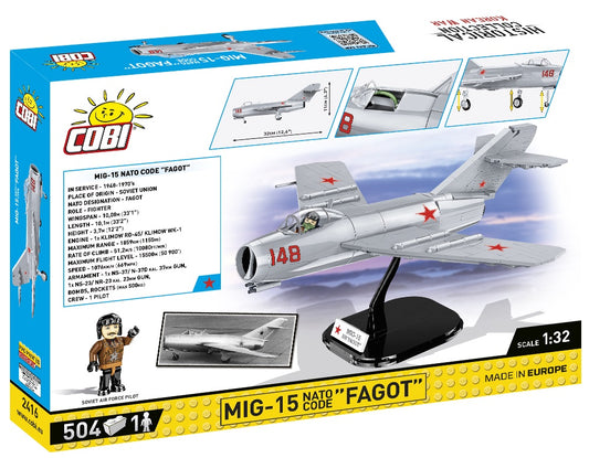 COBI 2416 - MIG-15 NATO CODE "FAGOT"