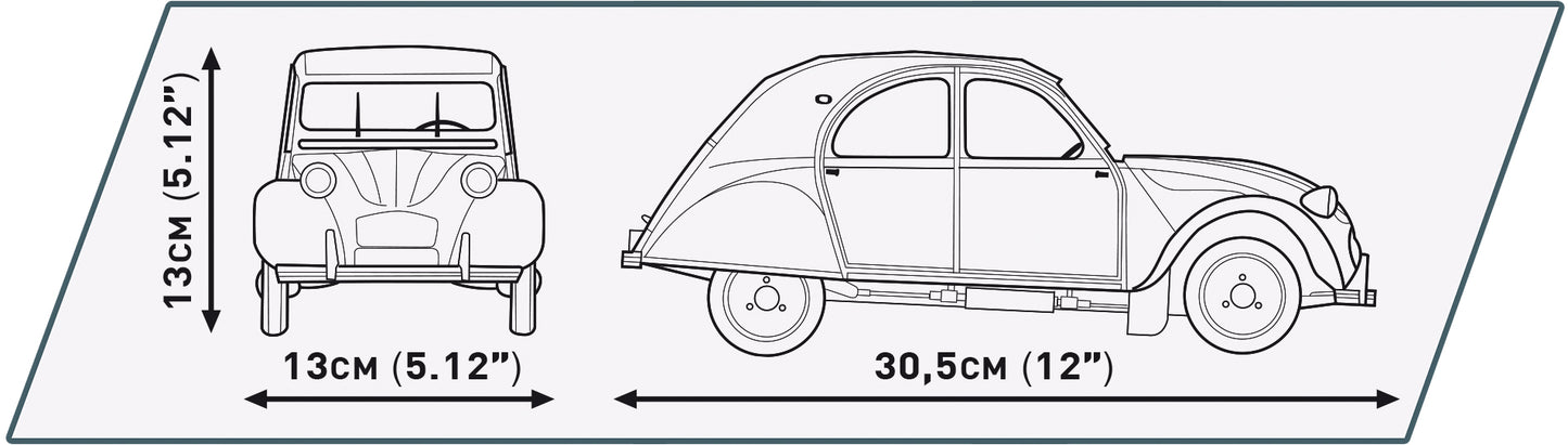 COBI 24340 - CITROËN 2CV CHARLESTON Executive Edition