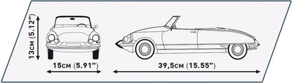 COBI 24346 - 1962 CITROËN DS.19 CABRIO