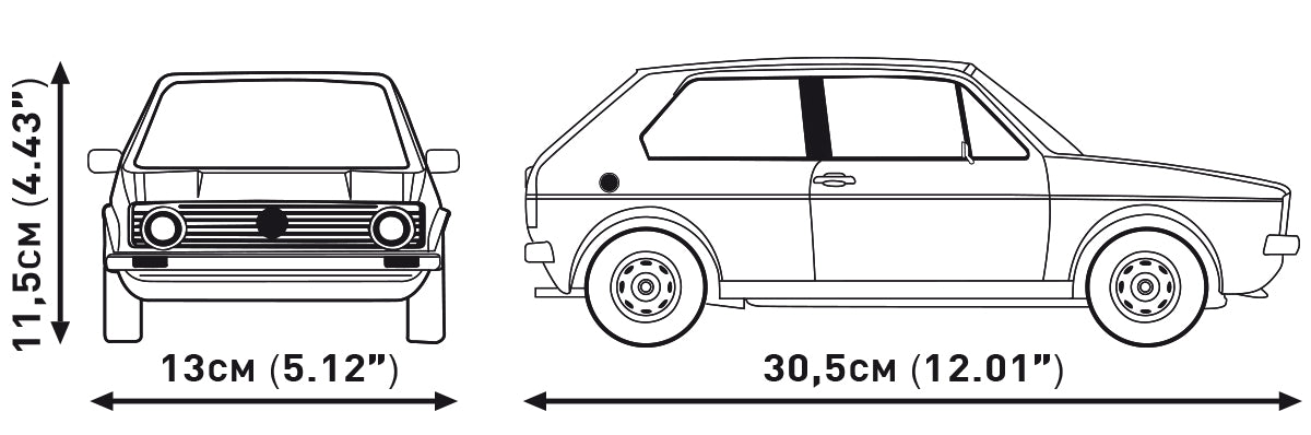 COBI 24358 - VOLKSWAGEN GOLF GTI (1976-1983) Executive Edition