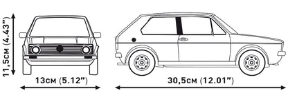 COBI 24358 - VOLKSWAGEN GOLF GTI (1976-1983) Executive Edition