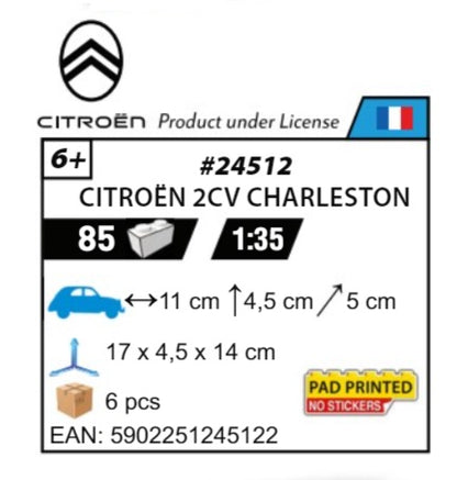 COBI 24512 - CITROEN 2CV CHARLESTON