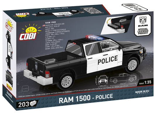 COBI 24608 - RAM 1500 - POLICE (PRE-COMMANDE)