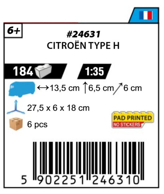 COBI 24631 - CITROËN TYPE H