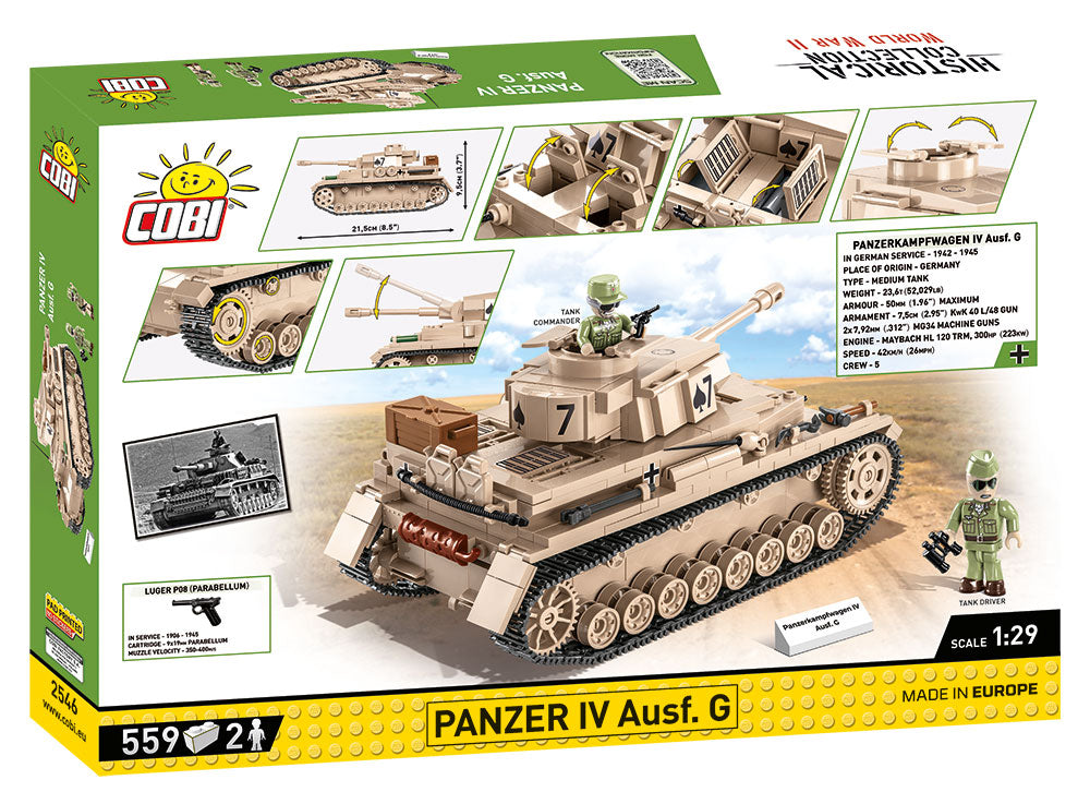 COBI 2546 - PANZER IV AUSF. G
