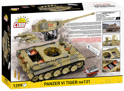 COBI 2588A - PANZER VI TIGER I no 131
