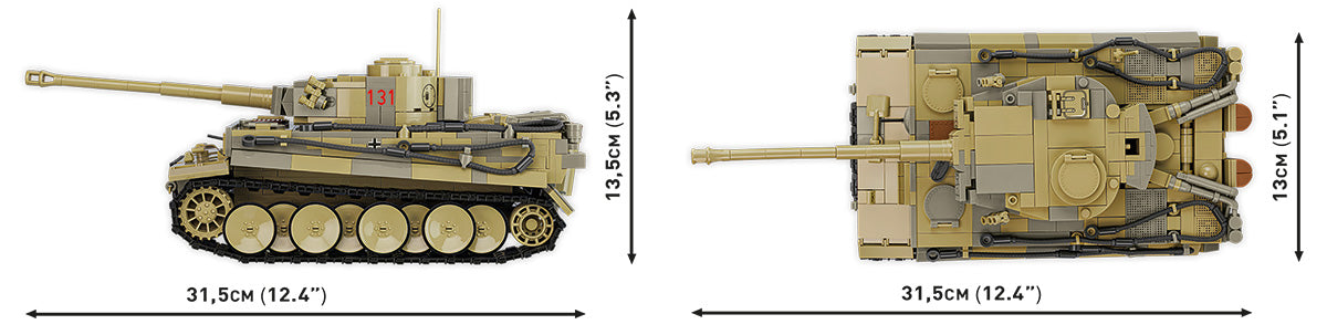 COBI 2588A - PANZER VI TIGER I no 131
