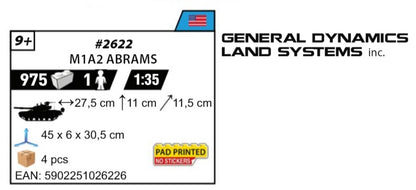 COBI 2622 - M1A2 ABRAMS