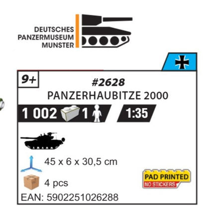 COBI 2628 - PANZERHAUBITZE 2000