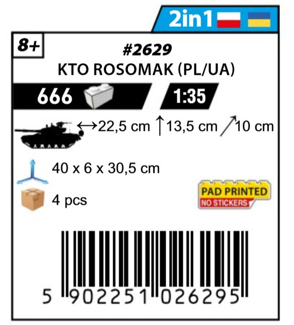 COBI 2629 - KTO ROSOMAK (PL/UA)