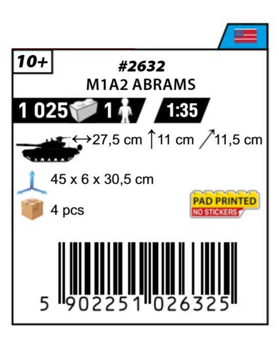 COBI 2632 - M1A2 ABRAMS