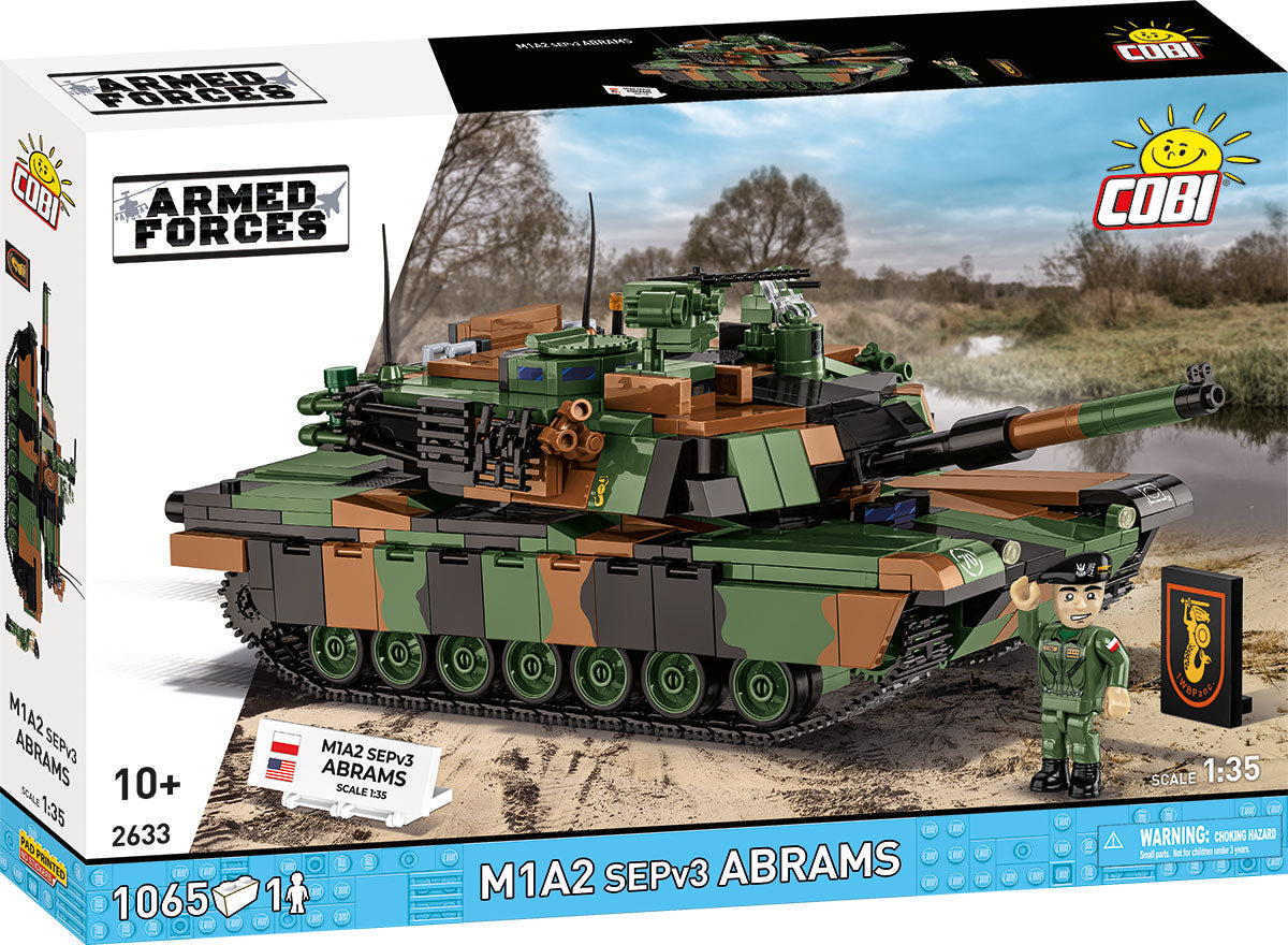 COBI 2633 - M1A2 SEPv3 ABRAMS (PRE-COMMANDE)