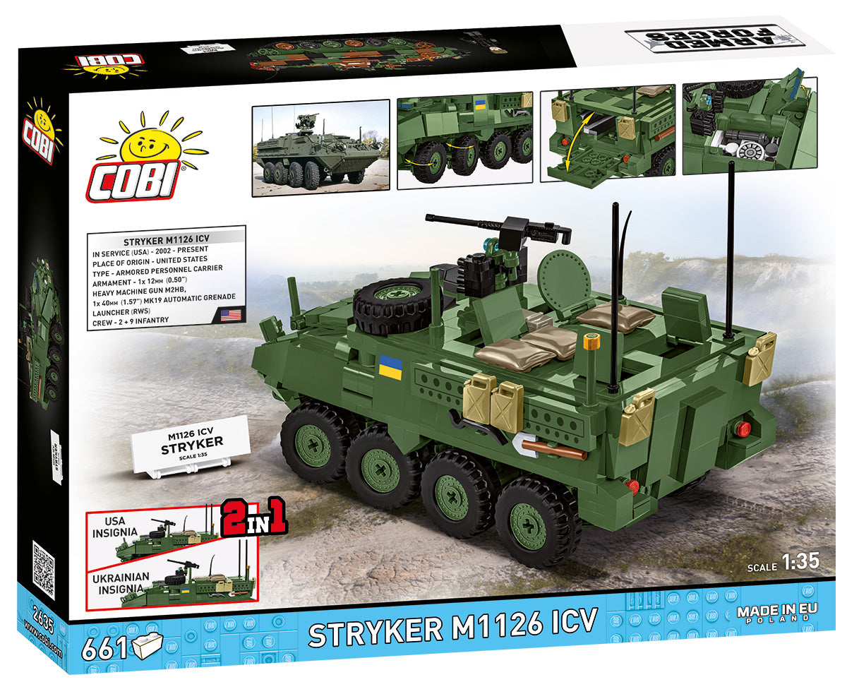 COBI 2635 - STRYKER M1126 ICV (PRE-COMMANDE)