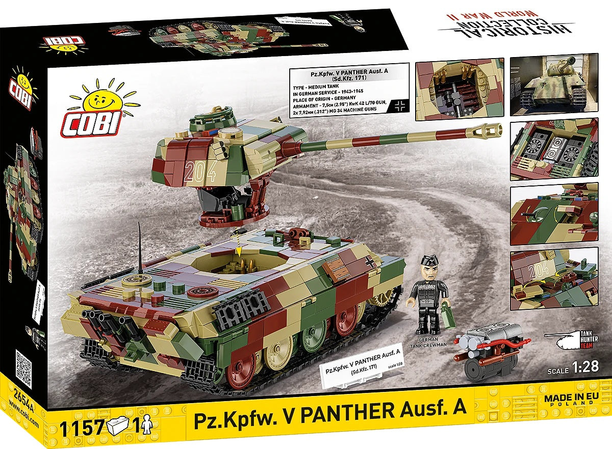 COBI 2654 – PZ.KPFW. V PANTHER AUSF. HAT