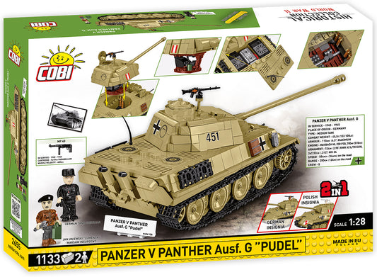 COBI 2655 – PANZER V PANTHER AUSF. G "PUDEL"