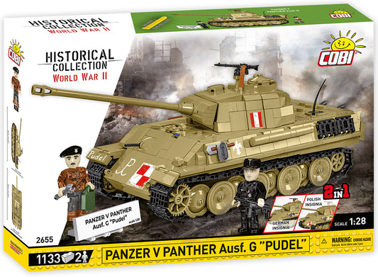 COBI 2655 - PANZER V PANTHER AUSF. G “PUDEL”