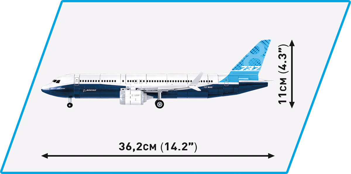 COBI 26608 - BOEING 737-8