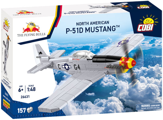 COBI 26631 - NORTH AMERICAN P-51D MUSTANG  (THE FLYING BULLS) (PRE-COMMANDE)