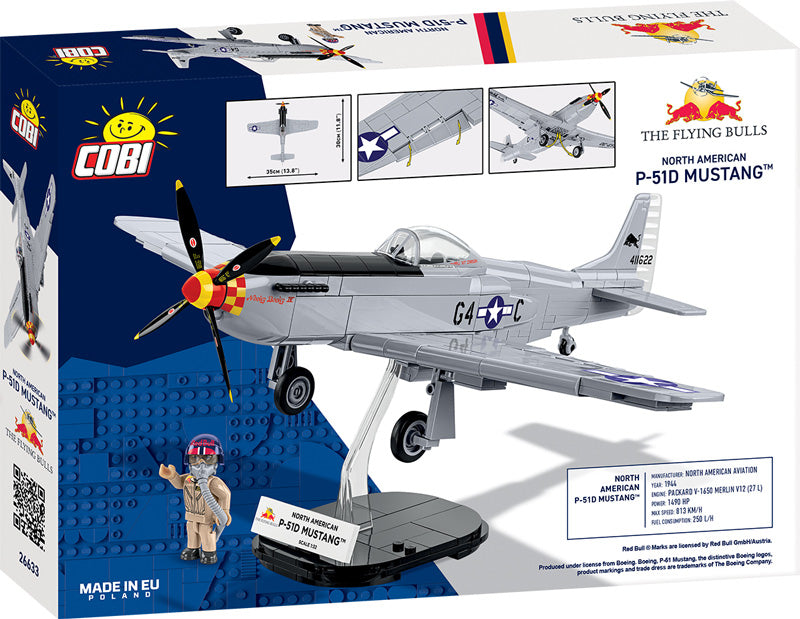 COBI 26633 - NORTH AMERICAN P-51D MUSTANG (PRE-COMMANDE)