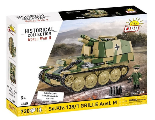 COBI 2665 - SD.KFZ. 138/1 GRILLE AUSF. M