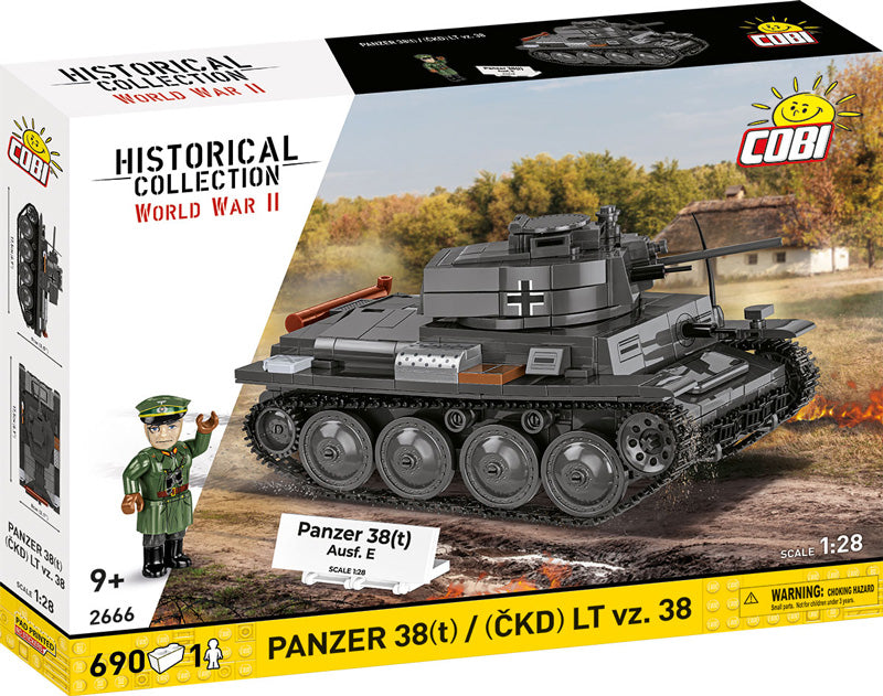 COBI 2666 - PANZER 38 (t) / (CKD) LT VZ. 38