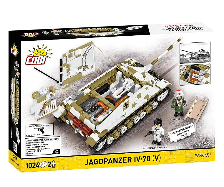 COBI 2668 - JAGDPANZER IV/70 (V) (PRE-COMMANDE)