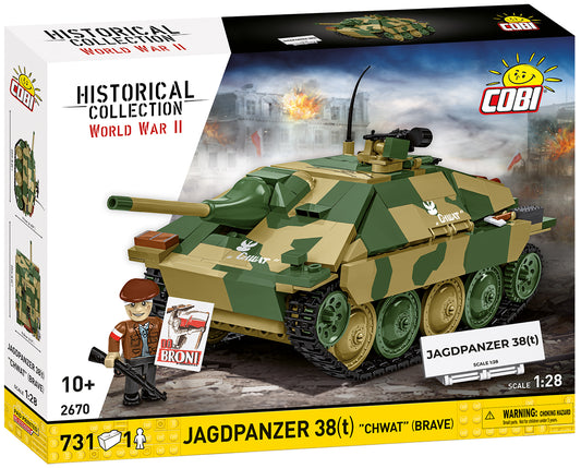 COBI 2670 - JAGDPANZER 38(t) "CHWAT" (BRAVE)
