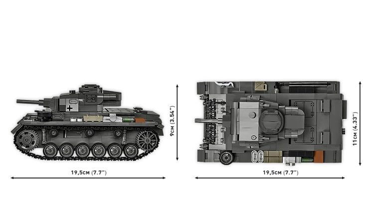 COBI 2672 - PANZER III AUSF. H