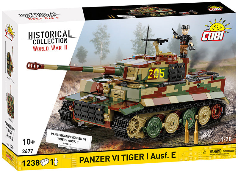 COBI 2677 - PANZER VI TIGER I AUSF. E (PRE-COMMANDE)
