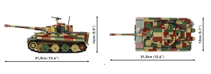 COBI 2677 - PANZER VI TIGER I AUSF. E (PRE-COMMANDE)