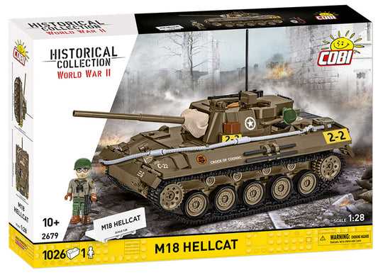 COBI 2679 - M18 HELLCAT (PRE-COMMANDE)