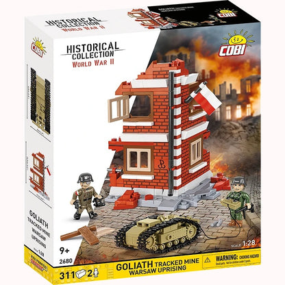 COBI 2680 - GOLIATH TRACKED MINE WARSAW UPRISING (PRE-COMMANDE)