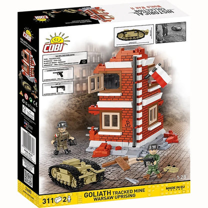 COBI 2680 - GOLIATH TRACKED MINE WARSAW UPRISING (PRE-COMMANDE)